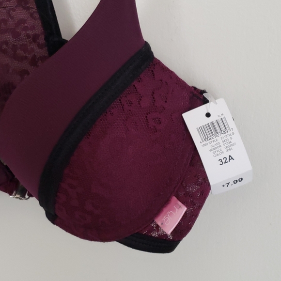 🎟2-PACK 32A true21 Lace and Velvet Bra - Picture 3 of 8